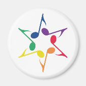 Lakeside Pride Star Réfrigérateur Magnet (Devant)