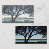 Lakeside uitzicht visitekaartje (Voorkant / Achterkant)