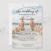 Lakeside Wedding Invitations Kaart (Voorkant)
