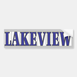 LAKEVIEW BUMPERSTICKER