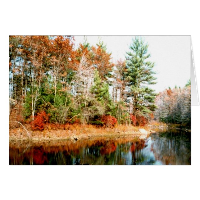 Lakeview Réflexions de feuillage (Devant horizontal)