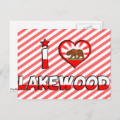 Lakewood, CA Briefkaart (Voorkant / Achterkant)