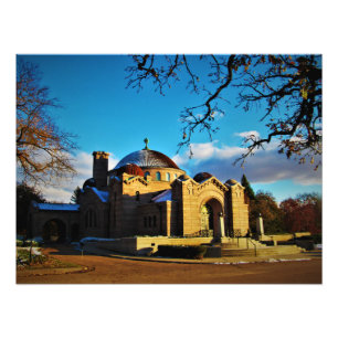 "Lakewood Cemetery Chapel" Foto Afdruk