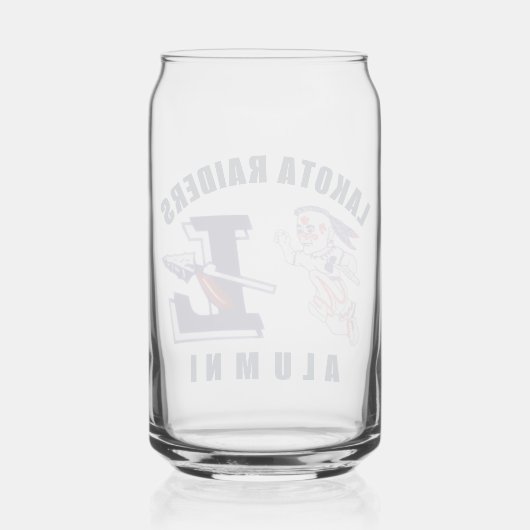 Lakota Alumni Blikvorm Glas (Achterkant)