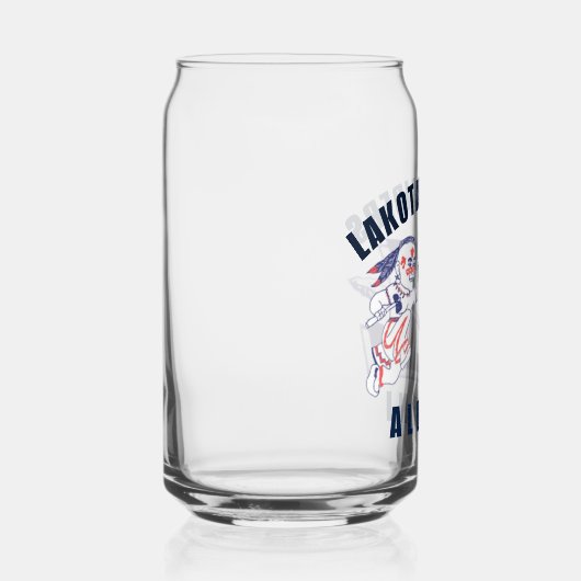 Lakota Alumni Blikvorm Glas (Rechts)