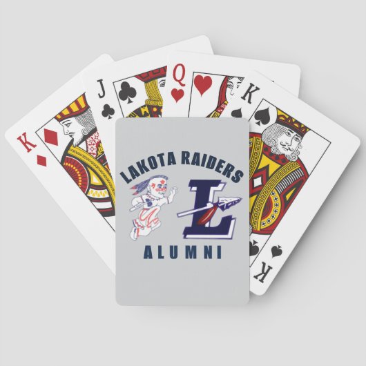 Lakota Alumni Pokerkaarten (Achterkant)