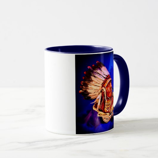 "Lakota Chief" Mug (Devant droit)