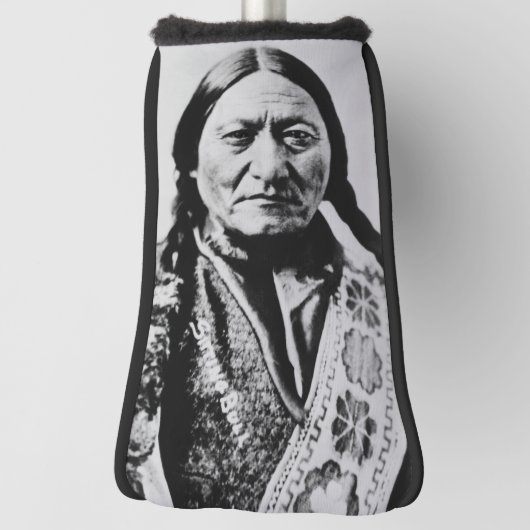 Lakota Chief Surrender: Sitting Bull Fort Buford Golfheadcover (Draai 90)