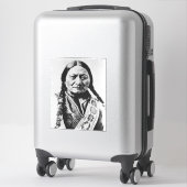 Lakota Chief Surrender: Sitting Bull Fort Buford Sticker (Koffer)