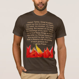 lakota gebed mannen shirt