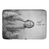 Lakota leider Sitting Bull Indiaanse Indiaan Badmat (Voorkant)