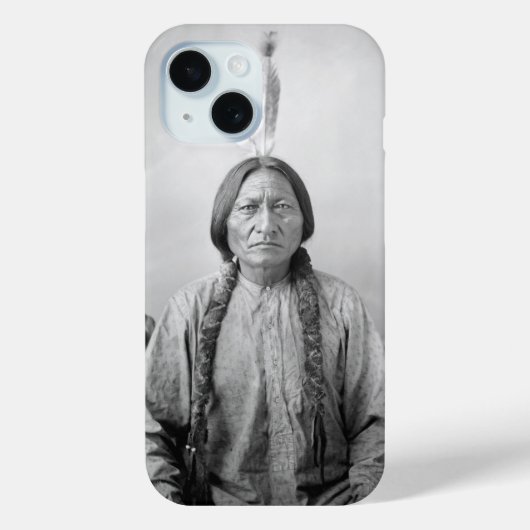 Lakota leider Sitting Bull Indiaanse Indiaan Case-Mate iPhone Case (Achterkant)