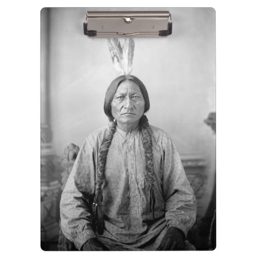 Lakota leider Sitting Bull Indiaanse Indiaan Klembord (Voorkant)