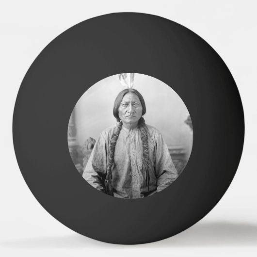 Lakota leider Sitting Bull Indiaanse Indiaan Pingpongballen (Voorkant)