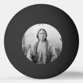 Lakota leider Sitting Bull Indiaanse Indiaan Pingpongballen (Achterkant)