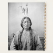 Lakota leider Sitting Bull Indiaanse Indiaan Planner (Achterkant)