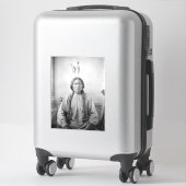 Lakota leider Sitting Bull Indiaanse Indiaan Sticker (Koffer)
