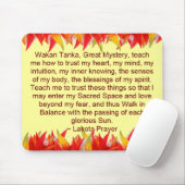 lakota prayer mousepad muismat (Met muis)