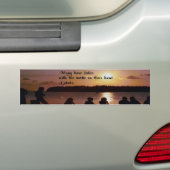 Lakota Proverb Bumpersticker (Op auto)