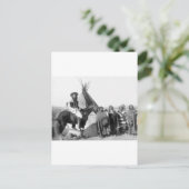 Lakota Sioux: 1891 Briefkaart (Staand voorkant)