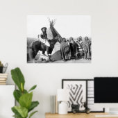 Lakota Sioux: 1891 Poster (Thuiskantoor)