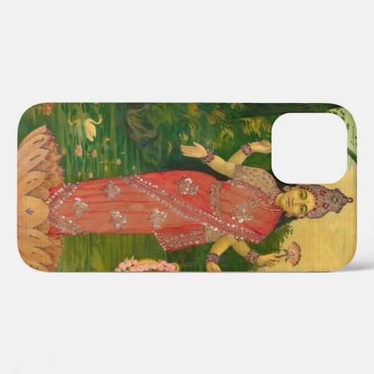 Lakshmi by Raja Ravi Varma Case-Mate iPhone Case (Achterkant (horizontaal))