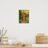Lakshmi by Raja Ravi Varma Poster (Keuken)