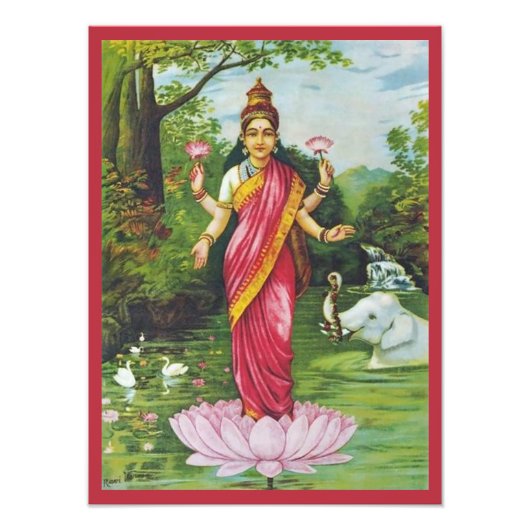 Lakshmi Foto afdrukken Afdruk (Voorkant)