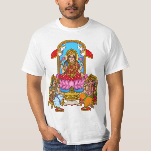 Lakshmi Ganesh T-shirt (Voorkant)