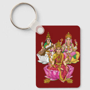 Lakshmi Ganesha Sleutelhanger