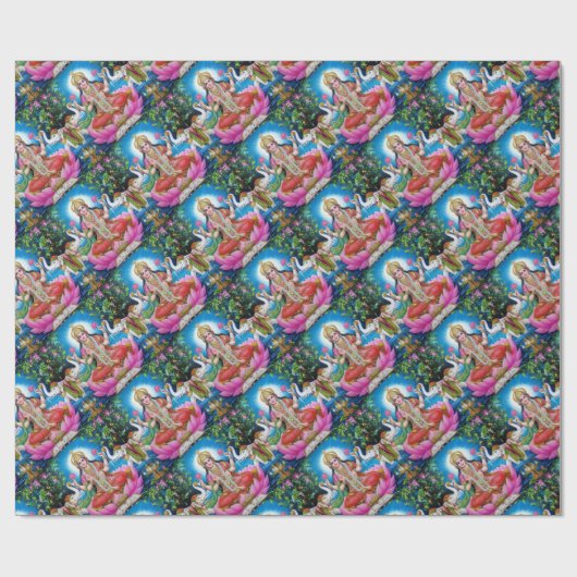 Lakshmi Goddess of Love, Prosperity, and Wealth Cadeaupapier (Vlak)