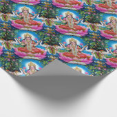Lakshmi Goddess of Love, Prosperity, and Wealth Cadeaupapier (Hoek)