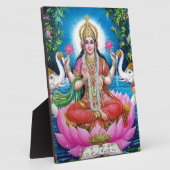Lakshmi Goddess of Love, Prosperity, and Wealth Fotoplaat (Zijkant)
