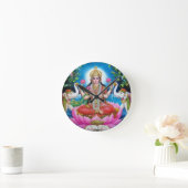 Lakshmi Goddess of Love, Prosperity, and Wealth Ronde Klok (Huis)