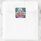 Lakshmi Godin Grote Vierkante Sticker (Tas)