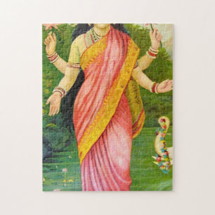Lakshmi Hindu Goddess Legpuzzel