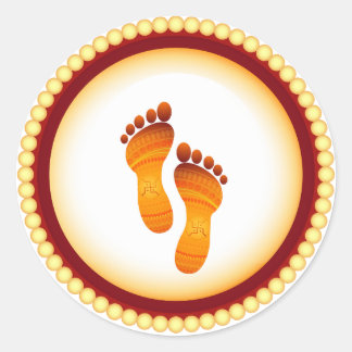 Lakshmi mata per ronde sticker