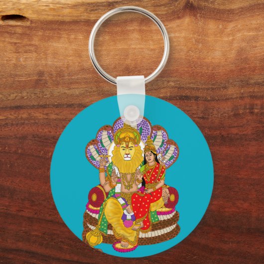 Lakshmi Narasimha Keychain (Voorkant)