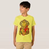 Lakshmi Narasimha T-Shirt (Voorkant volledig)