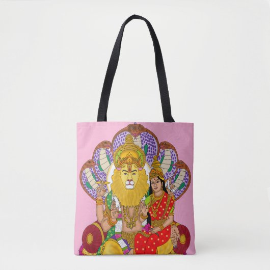 Lakshmi Narasimha Tote Bag (Devant)