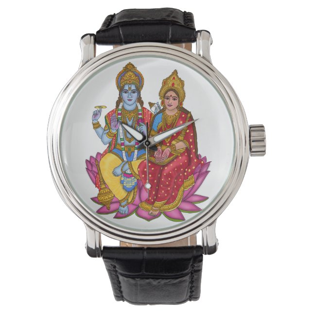 Lakshmi Narayan Clock Horloge (Voorkant)