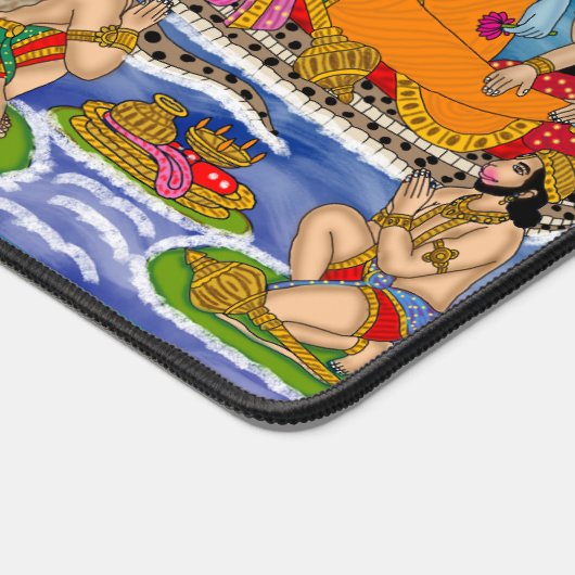 Lakshmi Narayan Desk Mat (Hoek)