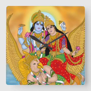 Lakshmi Narayan Klok – Goddelijke wanddecoratie &