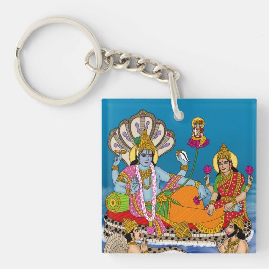Lakshmi Narayan Sleutelhanger (voorkant)