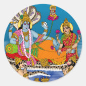 Lakshmi Narayan Sticker (Devant)