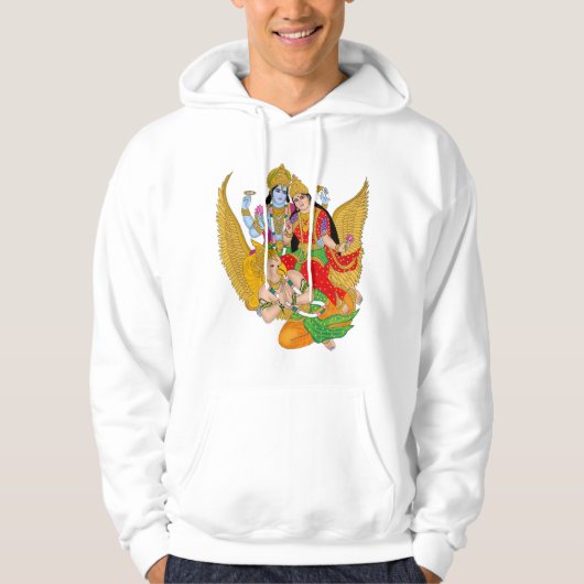 Lakshmi Narayan Sweat à capuche – Vêtements décont (Devant)