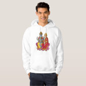 Lakshmi Narayan Sweat - shirt à capuche (Devant entier)