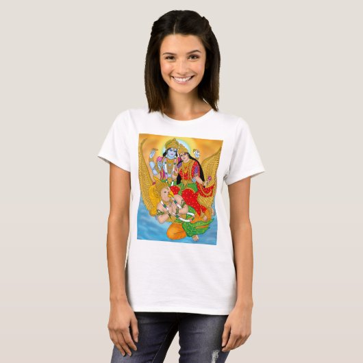 Lakshmi Narayan T-Shirt – Divine Casual Wear (Devant entier)