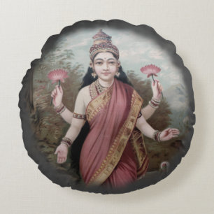 Lakshmi Rond Kussen
