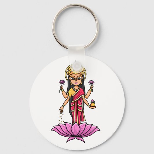 Lakshmi Sleutelhanger (Voorkant)